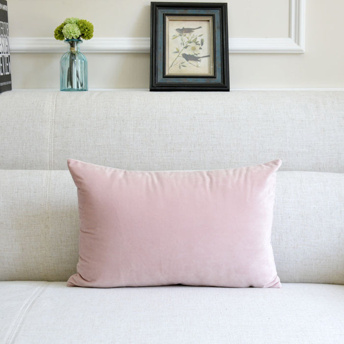 Sofa Velvet Throw Pillow - Cappucci Living