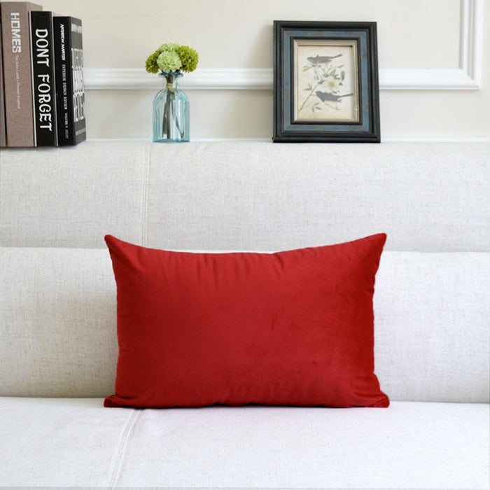 Sofa Velvet Throw Pillow - Cappucci Living