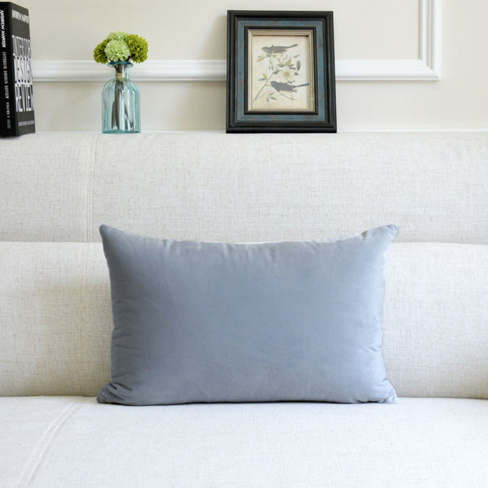 Sofa Velvet Throw Pillow - Cappucci Living