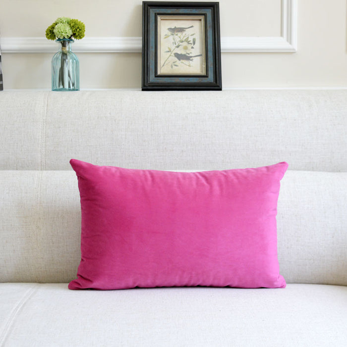 Sofa Velvet Throw Pillow - Cappucci Living