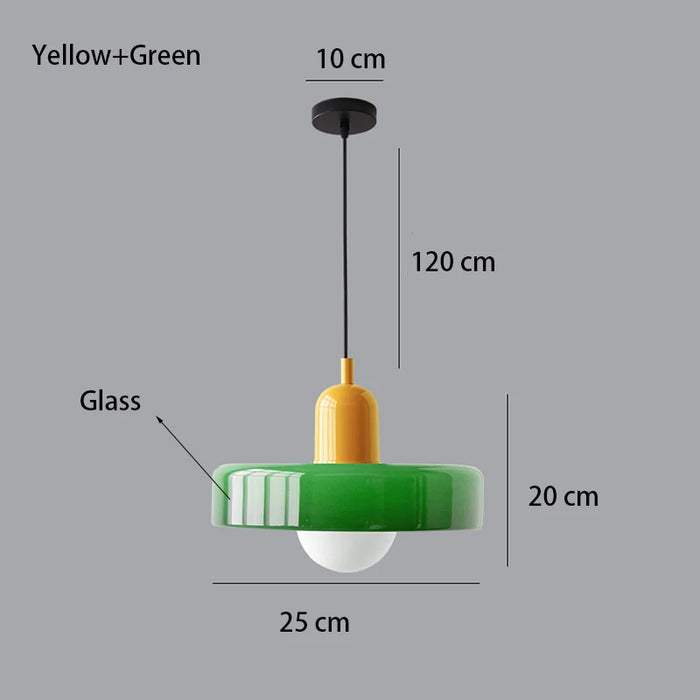 Nordic Retro Glass Chandelier - Cappucci Living