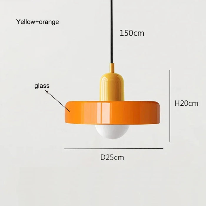 Nordic Retro Glass Chandelier - Cappucci Living
