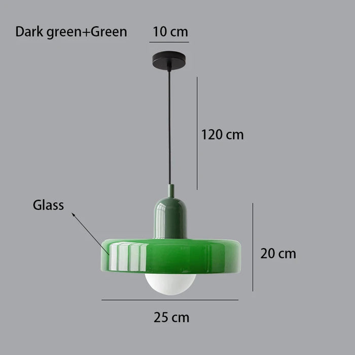 Nordic Retro Glass Chandelier - Cappucci Living