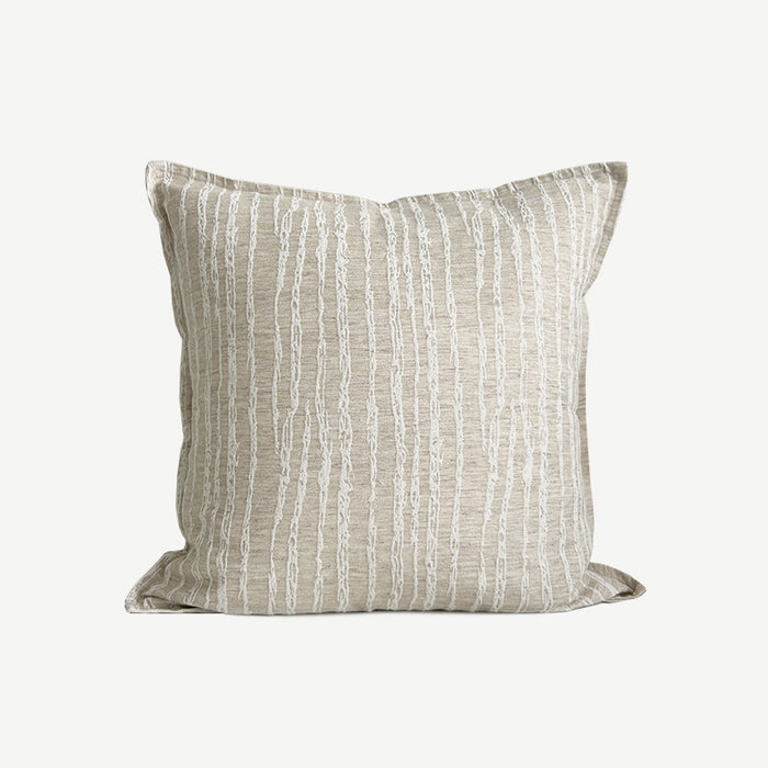 Peony Cotton And Linen Throw Pillow - Cappucci Living