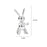 Shiny Balloon Rabbit Resin Sculpture - Cappucci Living