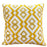 Boho-style decorative cushion cover with detailed stitching