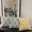Scandinavian embroidered pillow cover for modern living rooms
