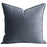 Soft solid color velvet pillowcase for beds and chairs