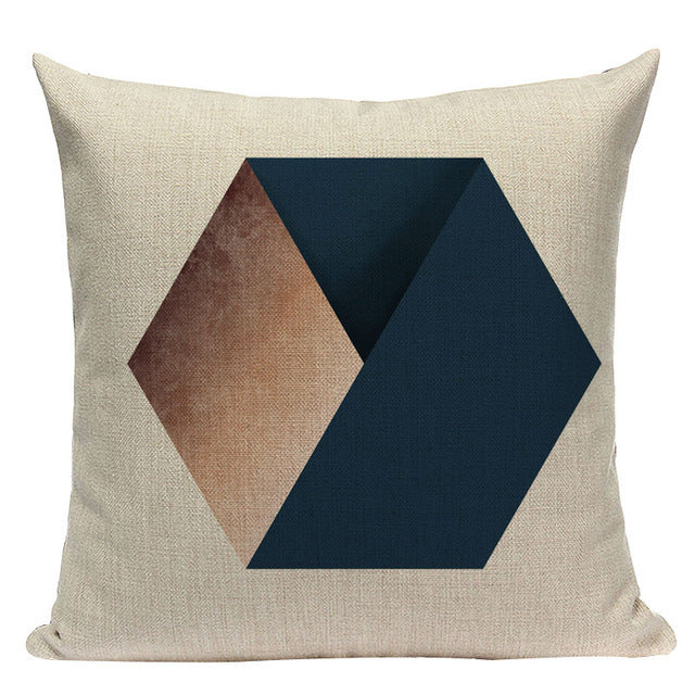 Moderna Geometric Pillow - Cappucci Living