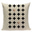 Cotton linen decorative throw pillow for modern living rooms
