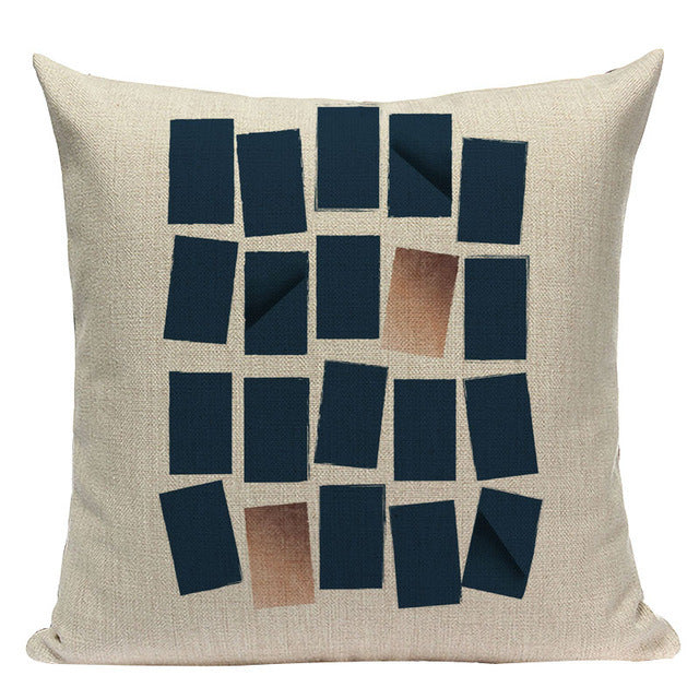 Moderna Geometric Pillow - Cappucci Living