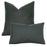Woven Textured PU Leather Throw Pillow Cover - Cappucci Living
