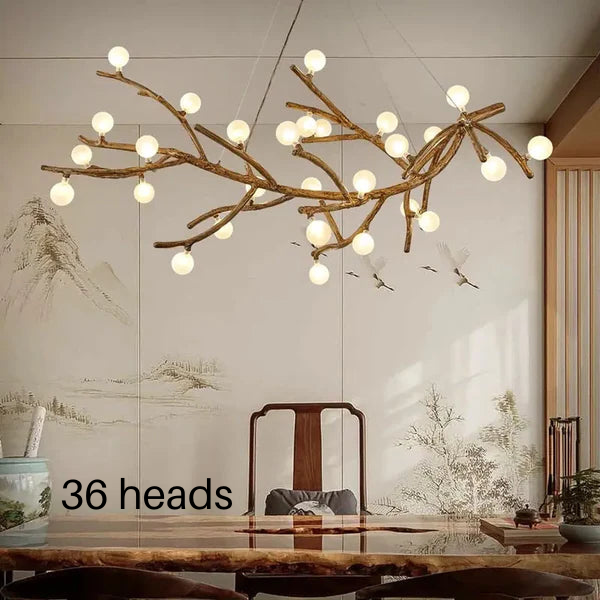 Nordic Glass Chandelier - Cappucci Living