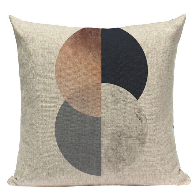 Moderna Geometric Pillow - Cappucci Living