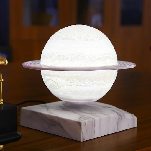 3D Levitating Saturn Lamp - Cappucci Living