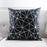 Geometric striped sofa throw pillow - Cappucci Living