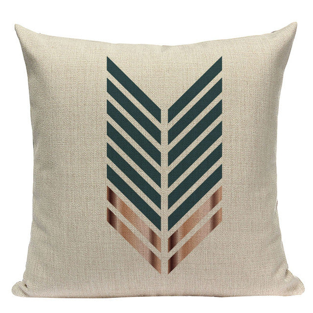 Moderna Geometric Pillow - Cappucci Living