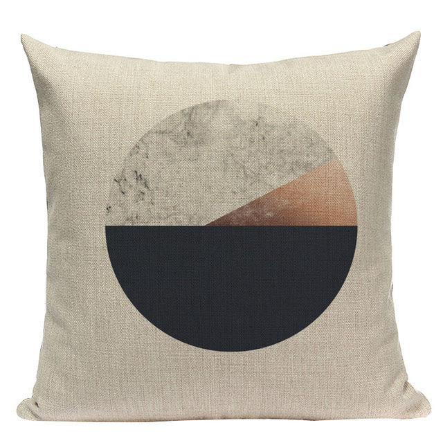Moderna Geometric Pillow - Cappucci Living