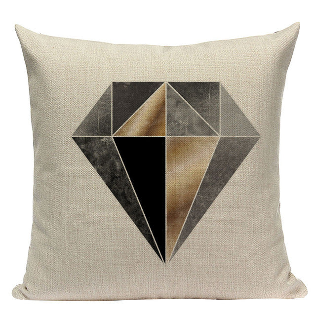 Moderna Geometric Pillow - Cappucci Living