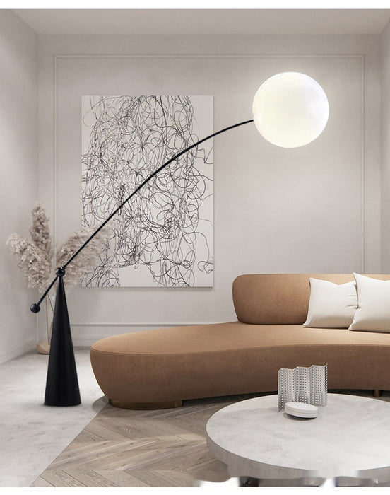 Floor Lamp Ball Light Luxury Personality Fishing - Cappucci Living