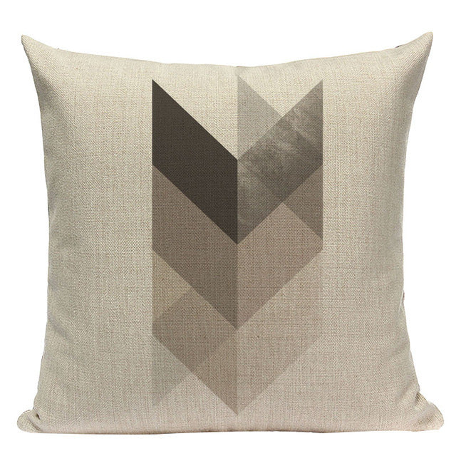 Moderna Geometric Pillow - Cappucci Living