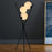 Elegant and unique three-body LED lamp with soft glow