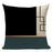 Modern geometric throw pillow for minimalist home decor