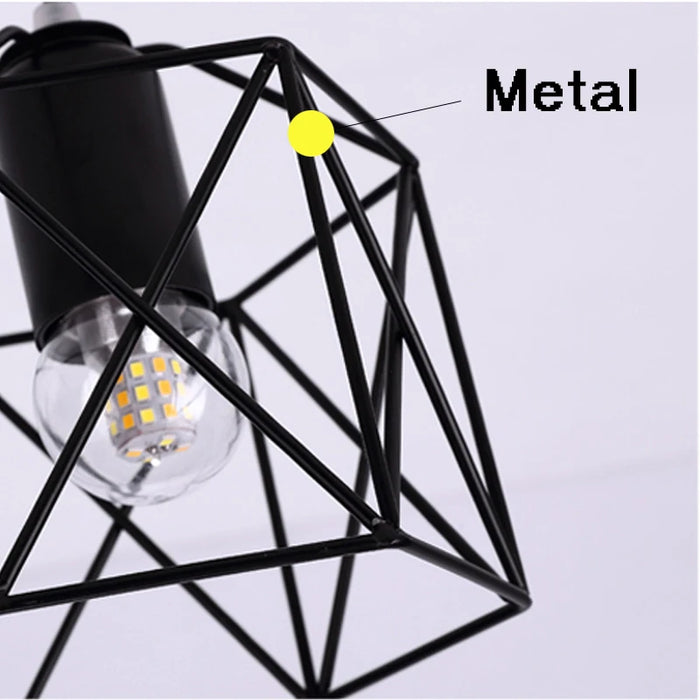 E27 base metal chandelier for modern bedroom lighting