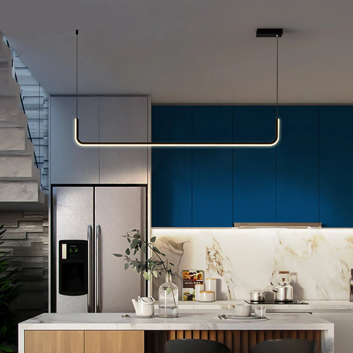 Adjustable Linear LED Chandelier for Home Decor