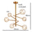 Contemporary Glass Pendant Light for Office & Home