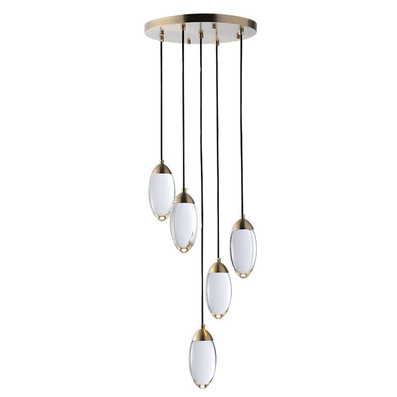 Modern LED Chandelier for Restaurants and Coffee Shops