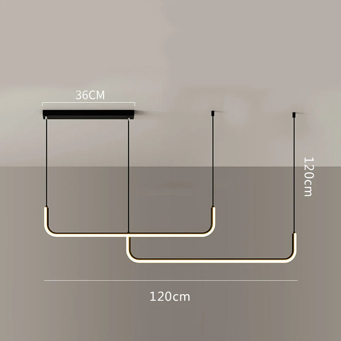 SANDIY Minimalist LED Pendant Lamp - Cappucci Living