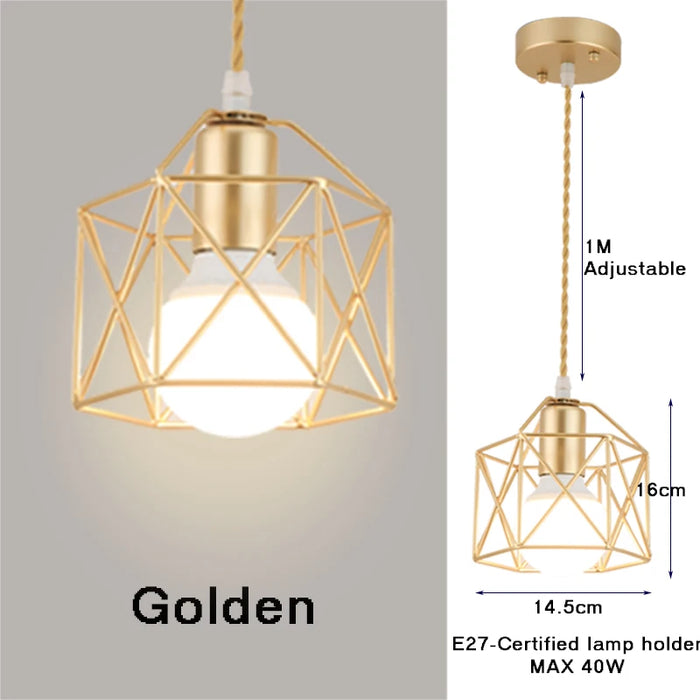 Retro E27 Pendant Light - Cappucci Living