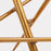 Amber LED Glass Ball Modern Gold Pendant Lamp - Cappucci Living