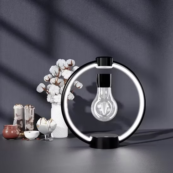 Magnetic Levitating Bulb Retro Atmosphere Lamp - Cappucci Living