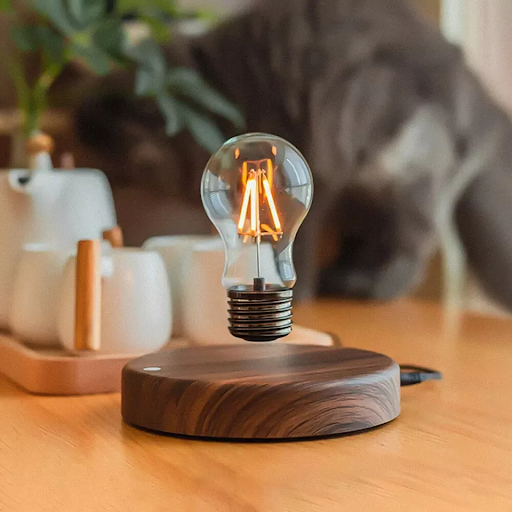Magnetic Levitation Floating Glass LED Lamp - Cappucci Living