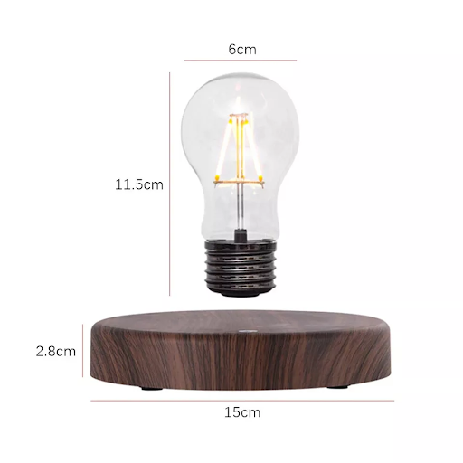 Magnetic Levitation Floating Glass LED Lamp - Cappucci Living