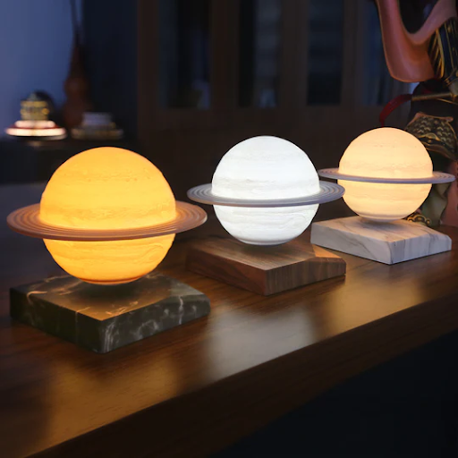 3D Levitating Saturn Lamp - Cappucci Living