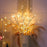 Rustic holiday twig lights with 20 warm white LEDs