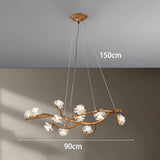 Flower Art Modern Wood LED Pendant Light - Cappucci Living