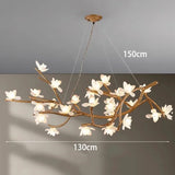 Flower Art Modern Wood LED Pendant Light - Cappucci Living