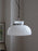 Chrome metal chandelier for modern kitchen