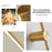 Collage of gold metal products with electroplating and polishing process text.