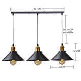 Vintage LED Iron Pendant Light - Cappucci Living