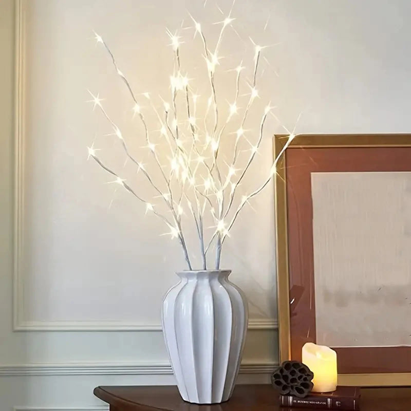 Outdoor LED tree branch lights for holiday parties