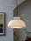 New White Glass France Country Vintage Pendant Lamp - Cappucci Living