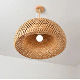 Eco-friendly LED bamboo art lamp for rustic interior design