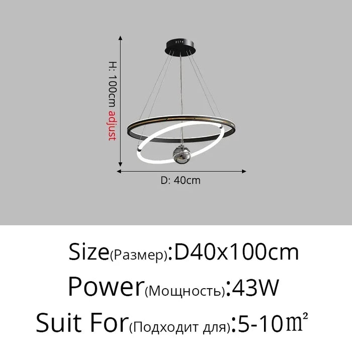 Modern Nordic LED Pendant Light - Cappucci Living