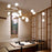 Nordica Resin Frosted Glass Chandelier - Cappucci Living
