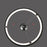 Contemporary LED Ceiling Light with Remote Control